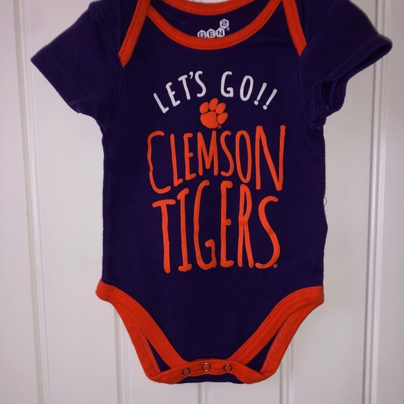 Clemson Onesie - Picture 1 of 2